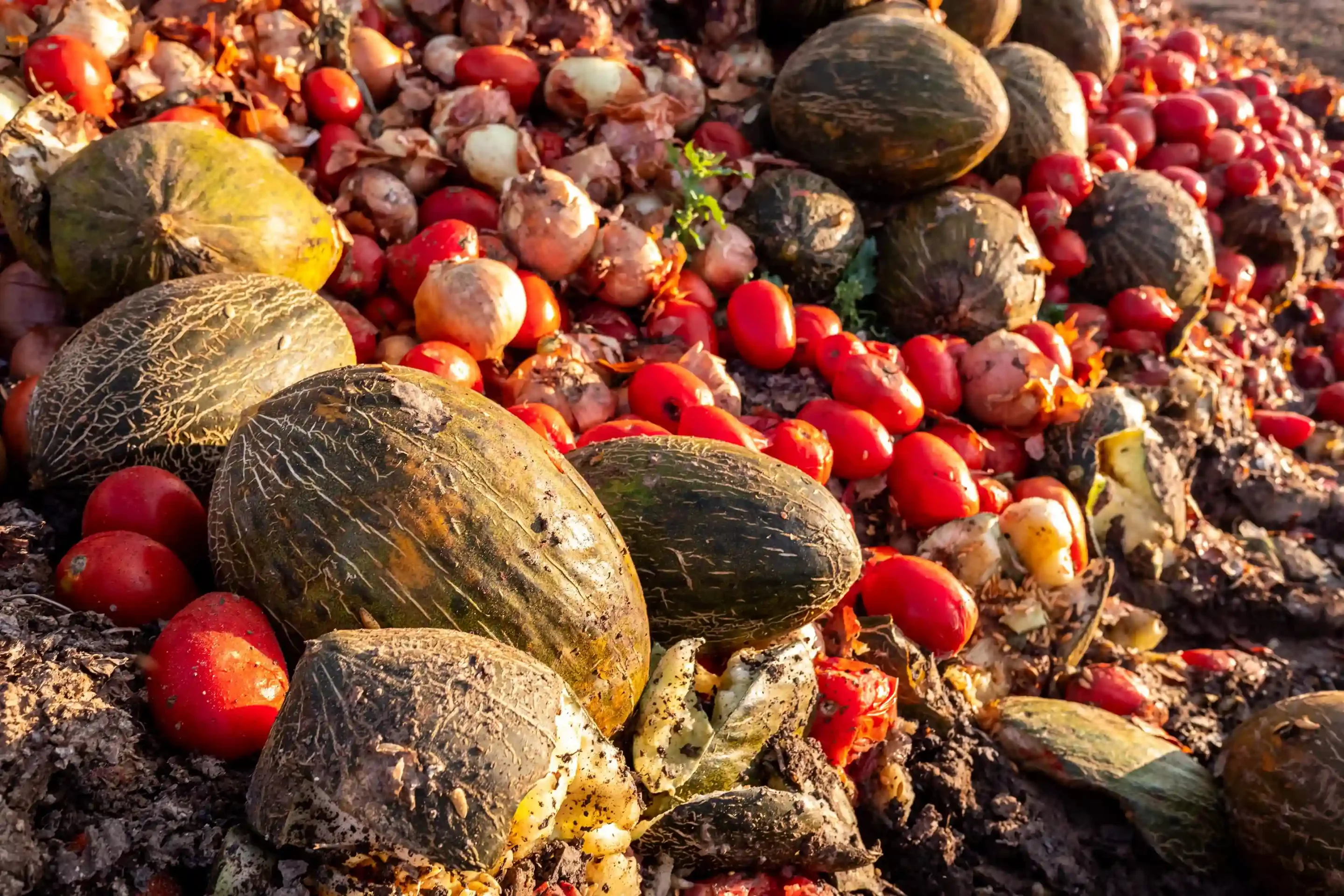 pile of food waste